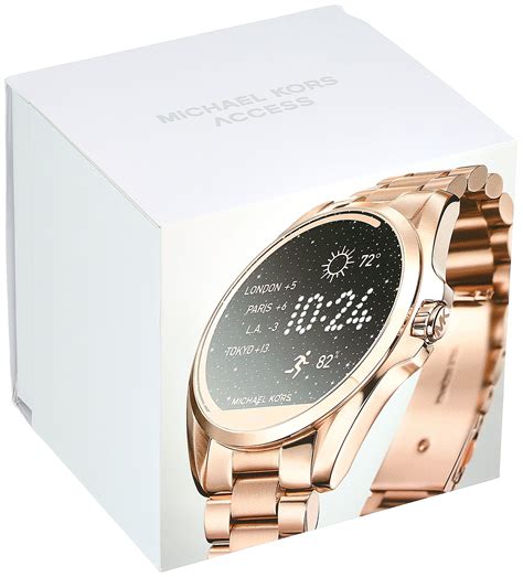 michael kors access bradshaw rose gold tone smartwatch review|michael kors gen bradshaw smartwatch.